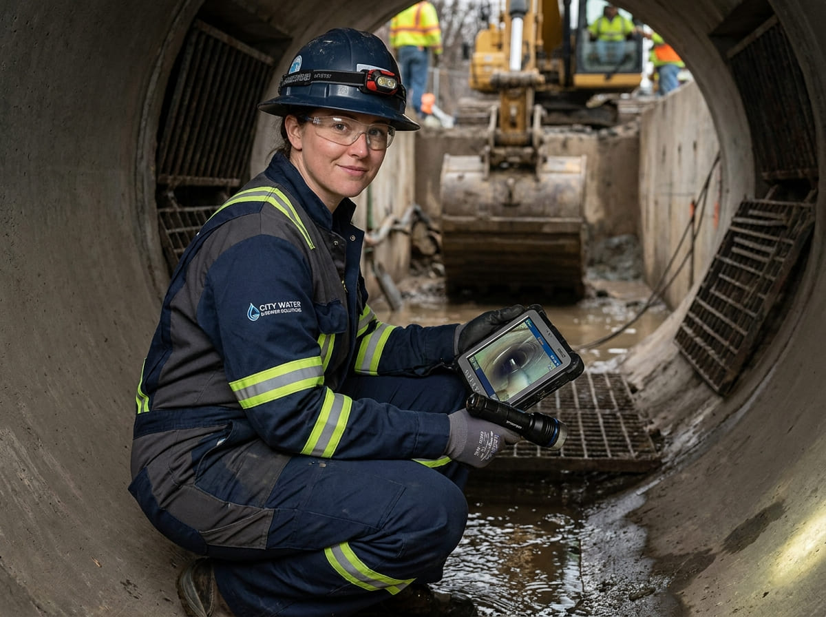 Sewer Line Inspection & Replacement in Midland